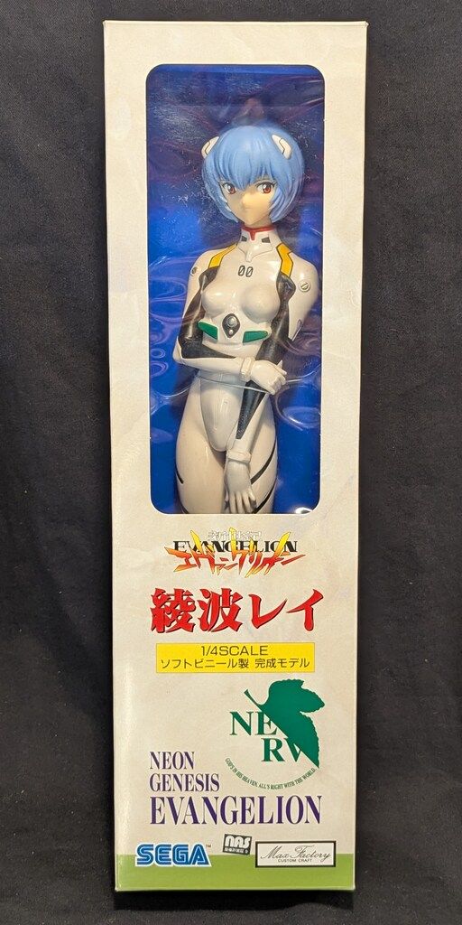 セガ/マックスファクトリー 1/4ソフトビニール製完成モデル 綾波レイ(プラグスーツ)