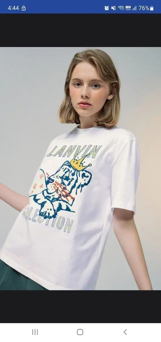 ランバンショートスリーブ T シャツ