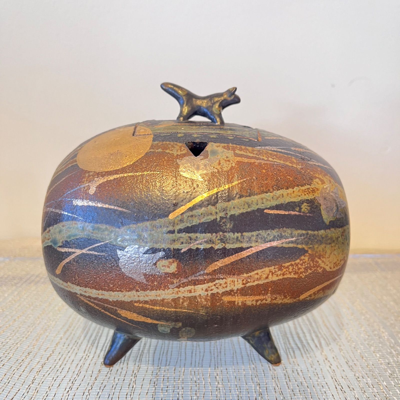 茶釜 茶道具 信】阿弥陀堂 釜師 高橋敬典作 茶釜 茶道具 高橋敬典 作