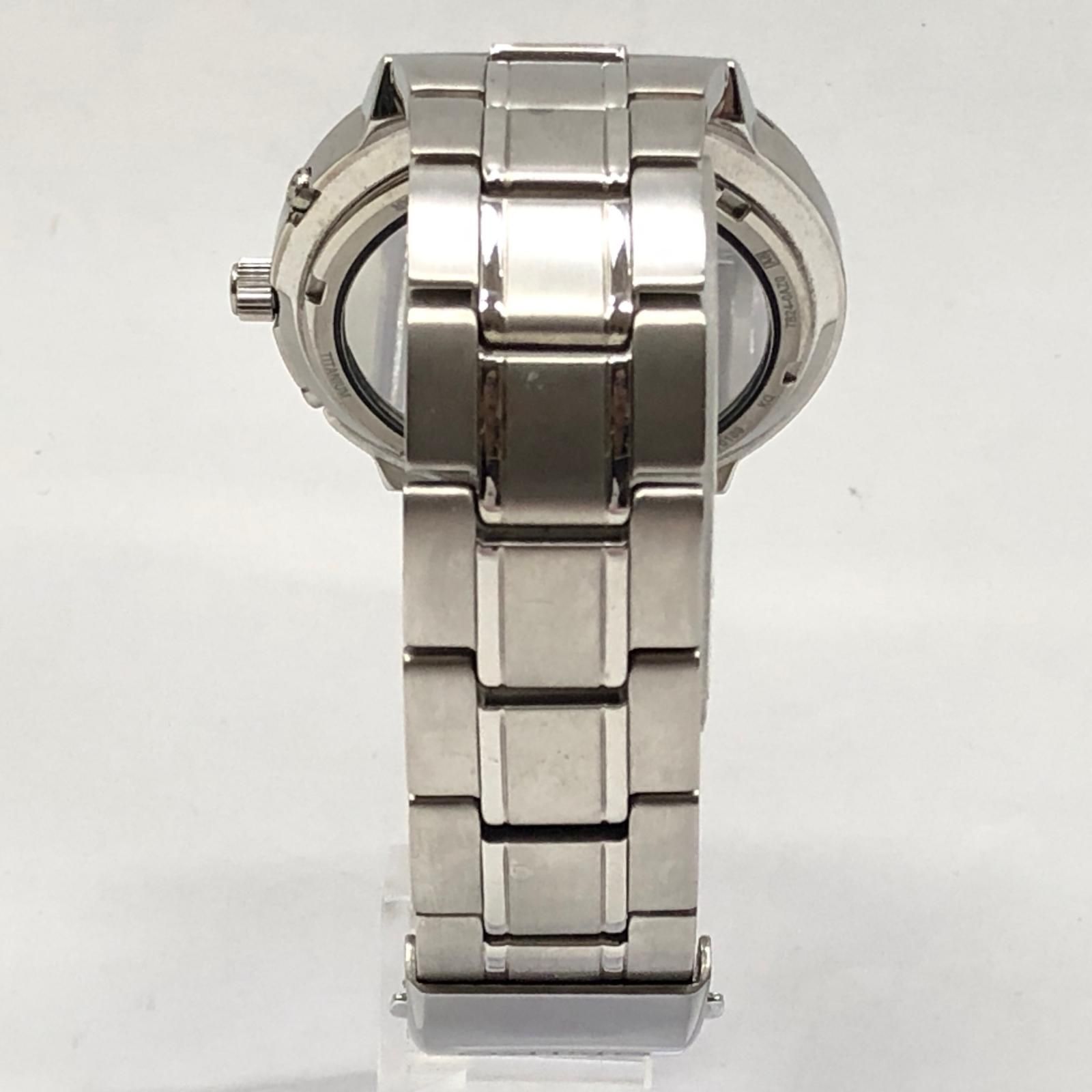 【美品】SEIKO SPIRIT チタン ソーラー電波 7B24-0AZ0 楽天市場】【中古】SEIKO | セイコー SPIRIT チタン ソーラー