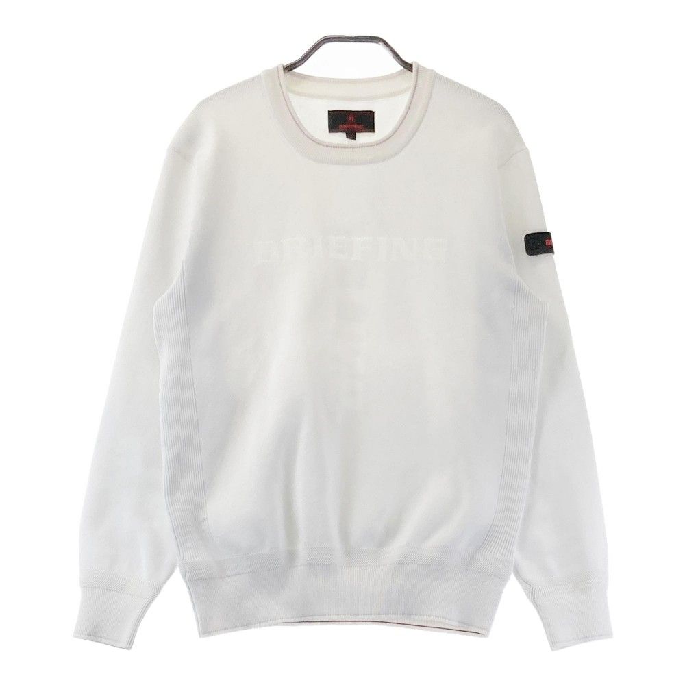 サイズ：S BRIEFING GOLF ブリーフィング ニットセーター バックロゴ