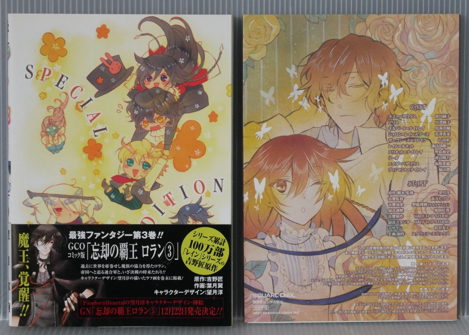 PandoraHearts 16巻 初回限定特装版 (アニメイト購入特典付き) 望月 淳