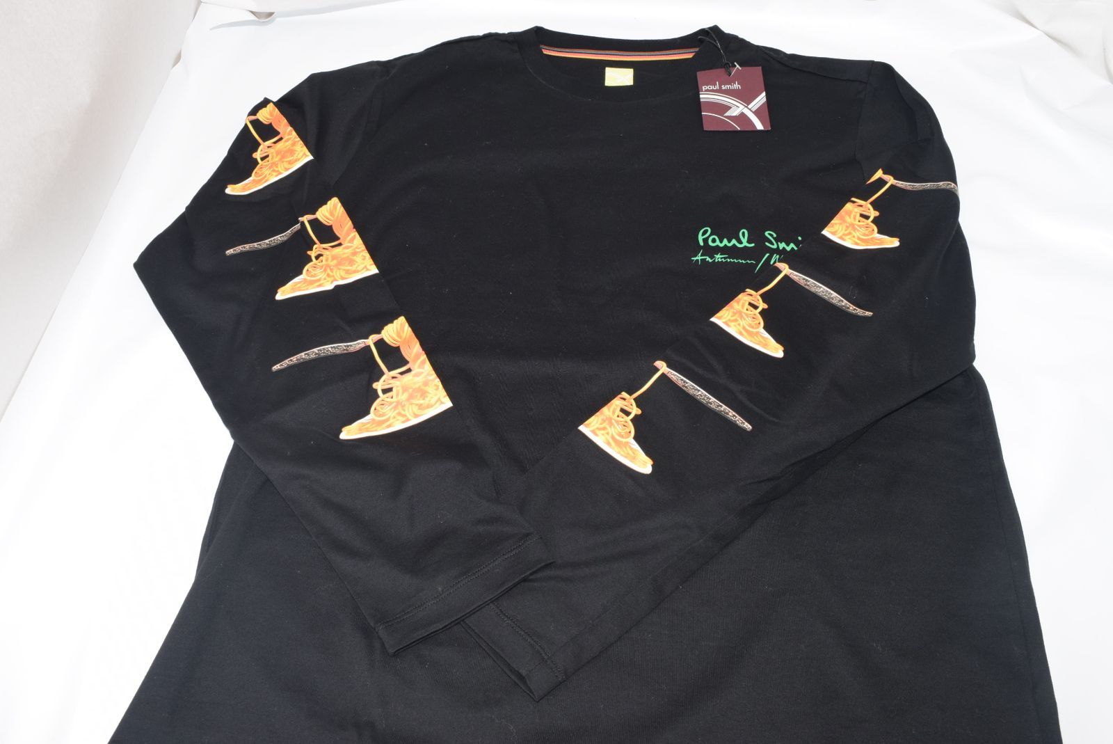 ポールスミス 50thアーカイブプリント ロングスリーブTシャツ