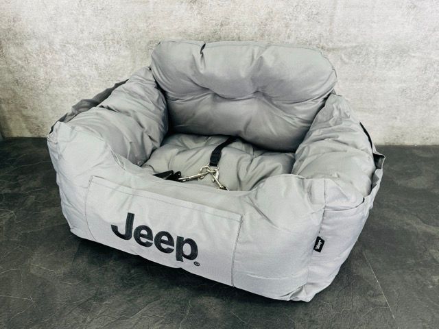 JEEP ドライブキベッド グレー JE243-121-001 耐荷重10kg 推奨体重5-6kg ペット用品 514499