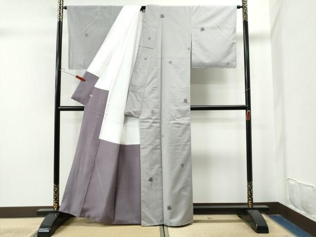 平和屋着物●上質な紬　千鳥　さが美扱い　正絹　逸品　未使用　CAAU1721yc 平和屋着物○上質な紬 千鳥 さが美扱い 正絹 逸品 未使用 CAAU1721yc