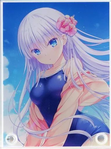 鳴瀬しろは　アクリル色紙 Summer Pockets RB A4アクリルパネル 鳴瀬 しろは 2022ver. – VA