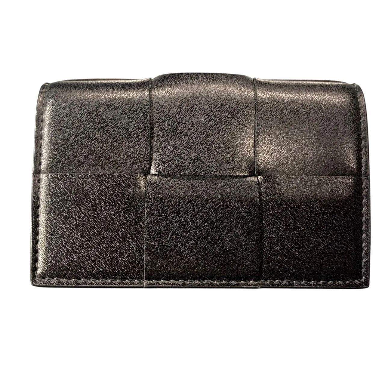 ♪3400 BOTTEGA VENETA ボッテガヴェネタ イントレチャート カードケース カセットカード ホルダー