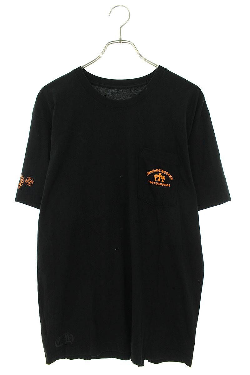 クロムハーツ  CH T-SHRT/1 セメタリークロスバックプリントTシャツ メンズ L