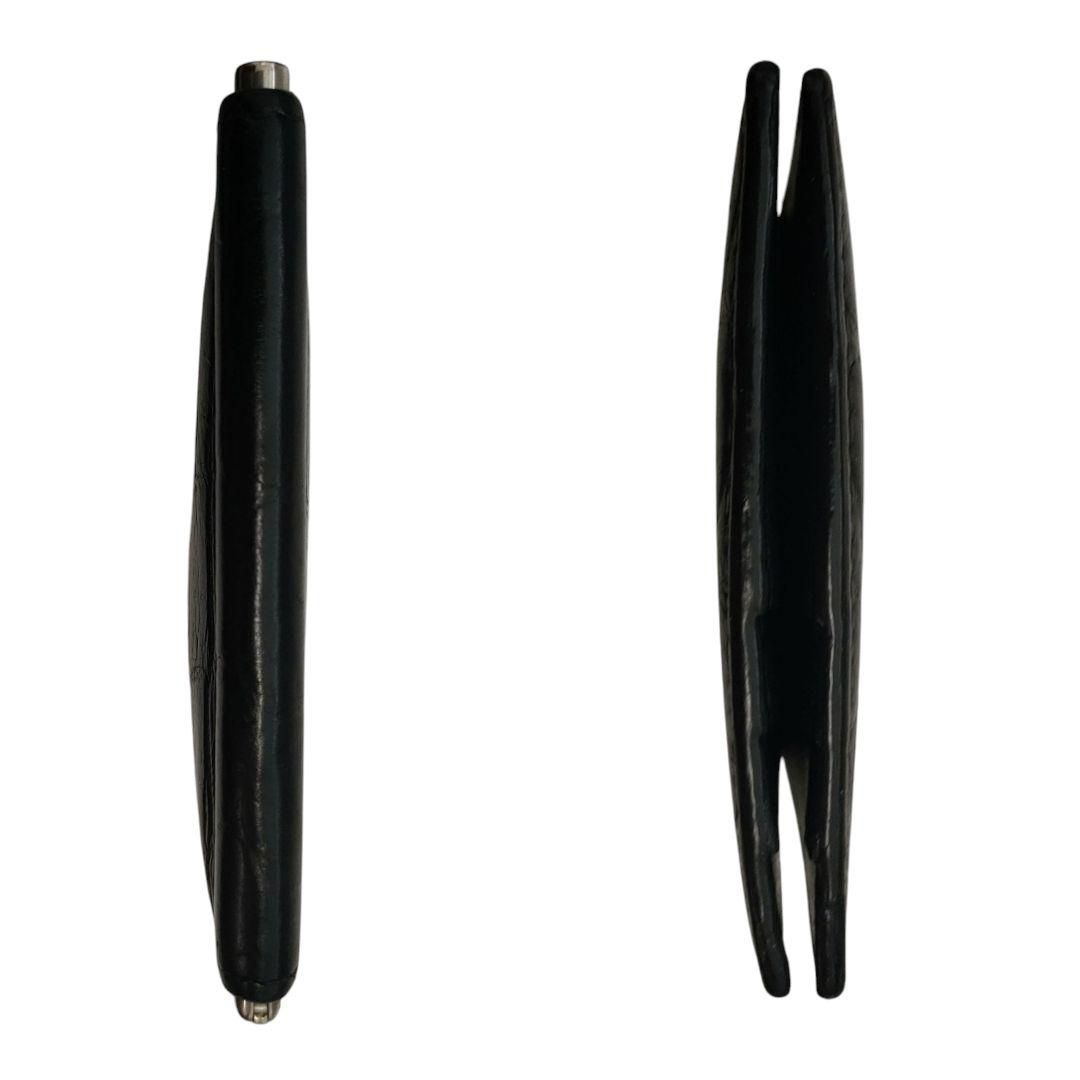 ブラック 折り財布