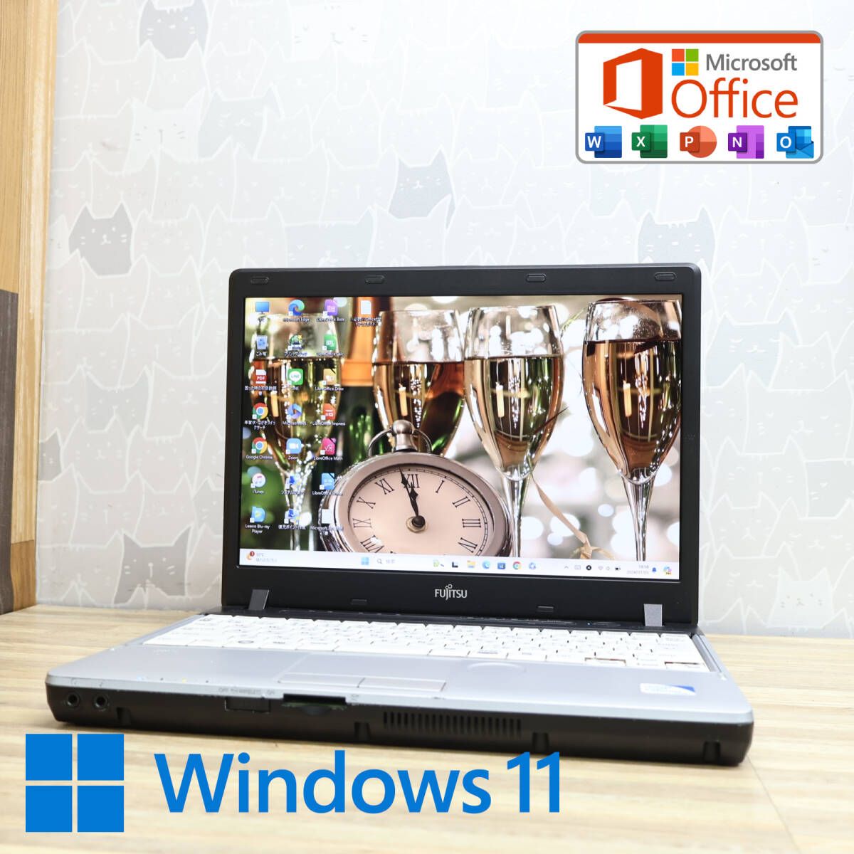 ☆完動品 2世代250GB☆P771/D Celeron 857 Win11 MS Office 中古品 ノートPC☆P74349 - メルカリ