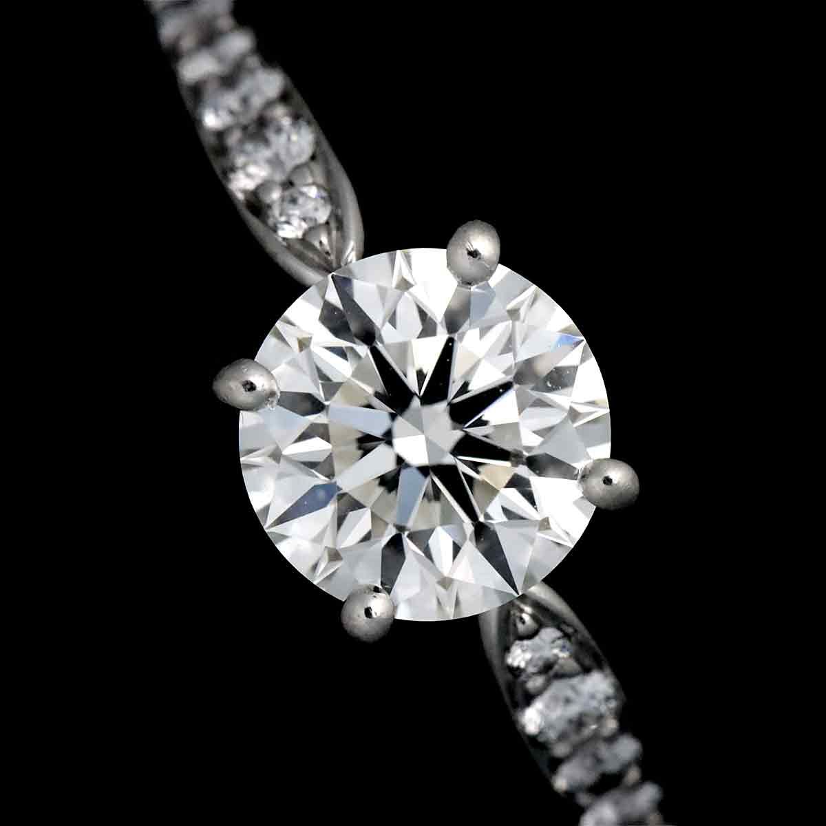 専用    ティファニー Ptダイヤモンドリング ハーモニーダイヤモンドリング ティファニー TIFFANY&CO. ハーモニー ダイヤ 1.06ct I/VVS2/3EX 11号