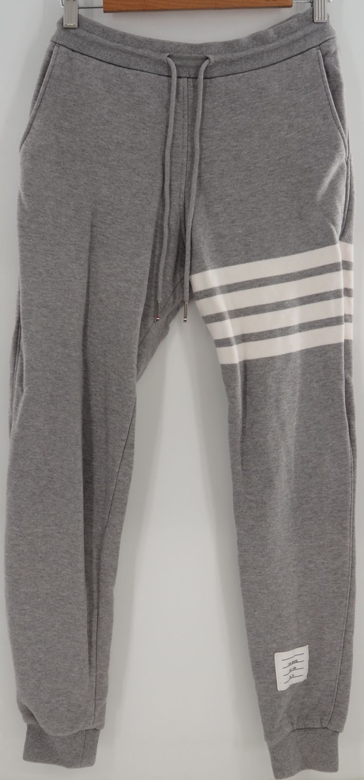 THOM BROWNE トムブラウン 4bar スウェットパンツ グレー サイズ00 MJQ008H 00535068