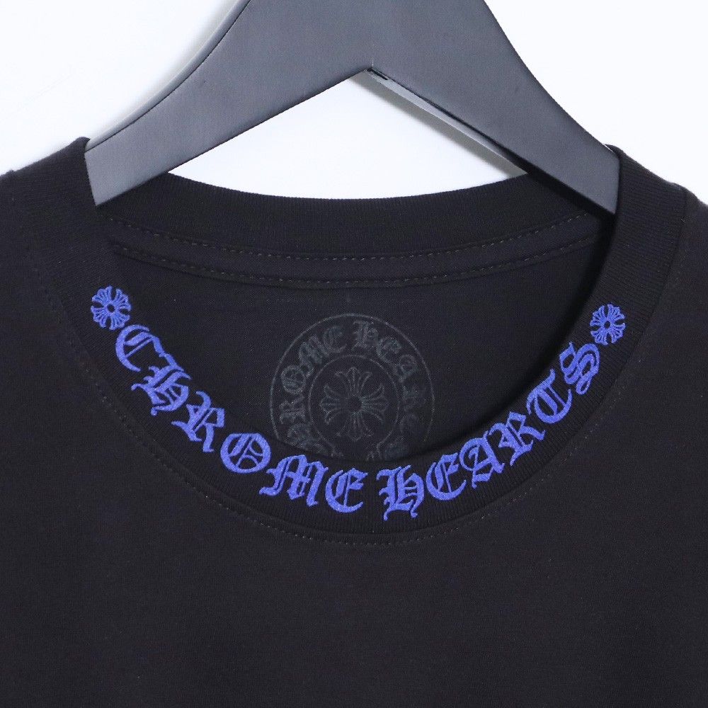 未使用 CHROME HEARTS 1988 ネックロゴロングスリーブTシャツ Mサイズ 