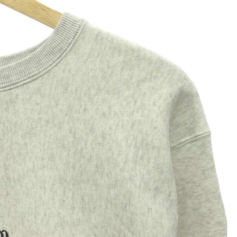 SEA / シー | Seavalley Mountain Club コットン 刺しゅう スウェット 