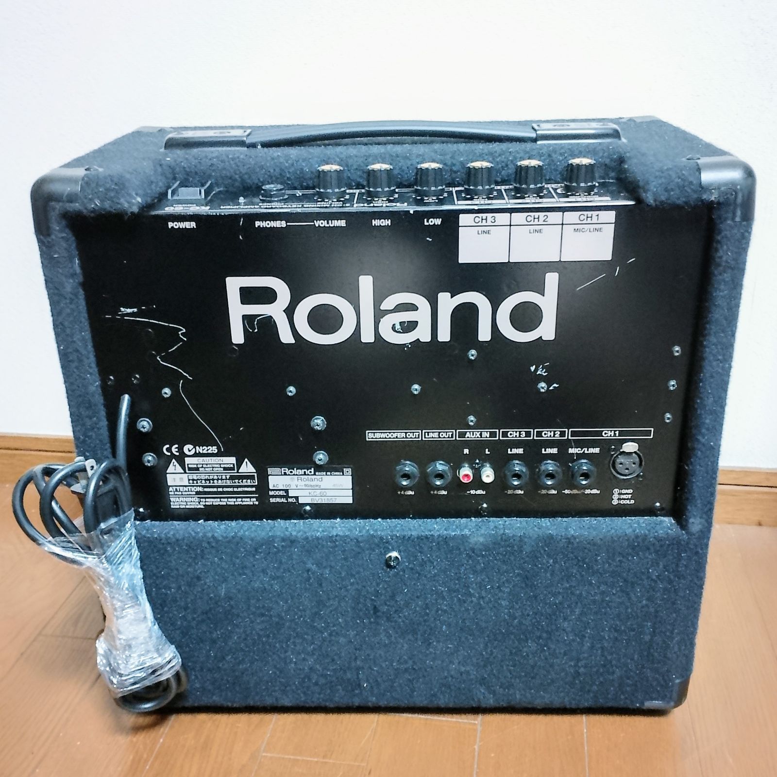 Roland KC-60 3 Channel Mixing キーボードアンプ - メルカリ