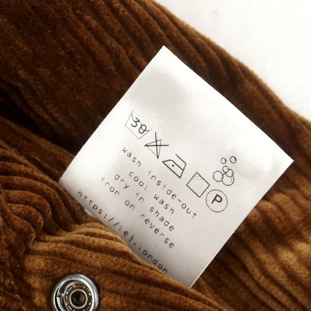 エルイージェーロンドン L.E.J LONDON コーデュロイ スイングトップ ブラウン サイズＭ メンズ WWW_KANDAIZUMI_COM