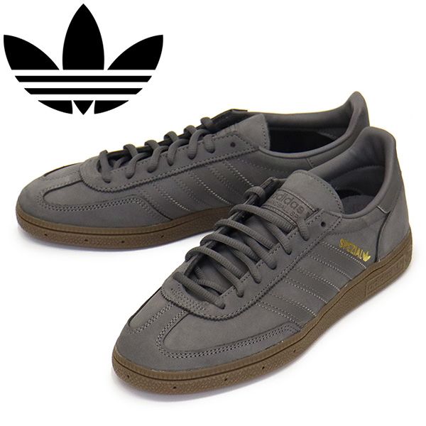 adidas (アディダス) JH5447 HANDBALL SPEZIAL スニーカー グレーファイブxグレーファイブxカーボン AD293 27.5cm
