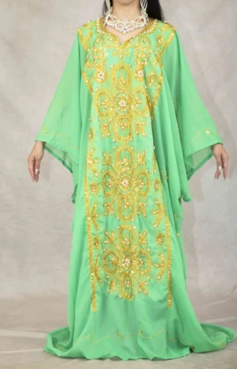 ダンス衣装 ベリーダンスetc ドレス ワンピース スパンコール(スリット