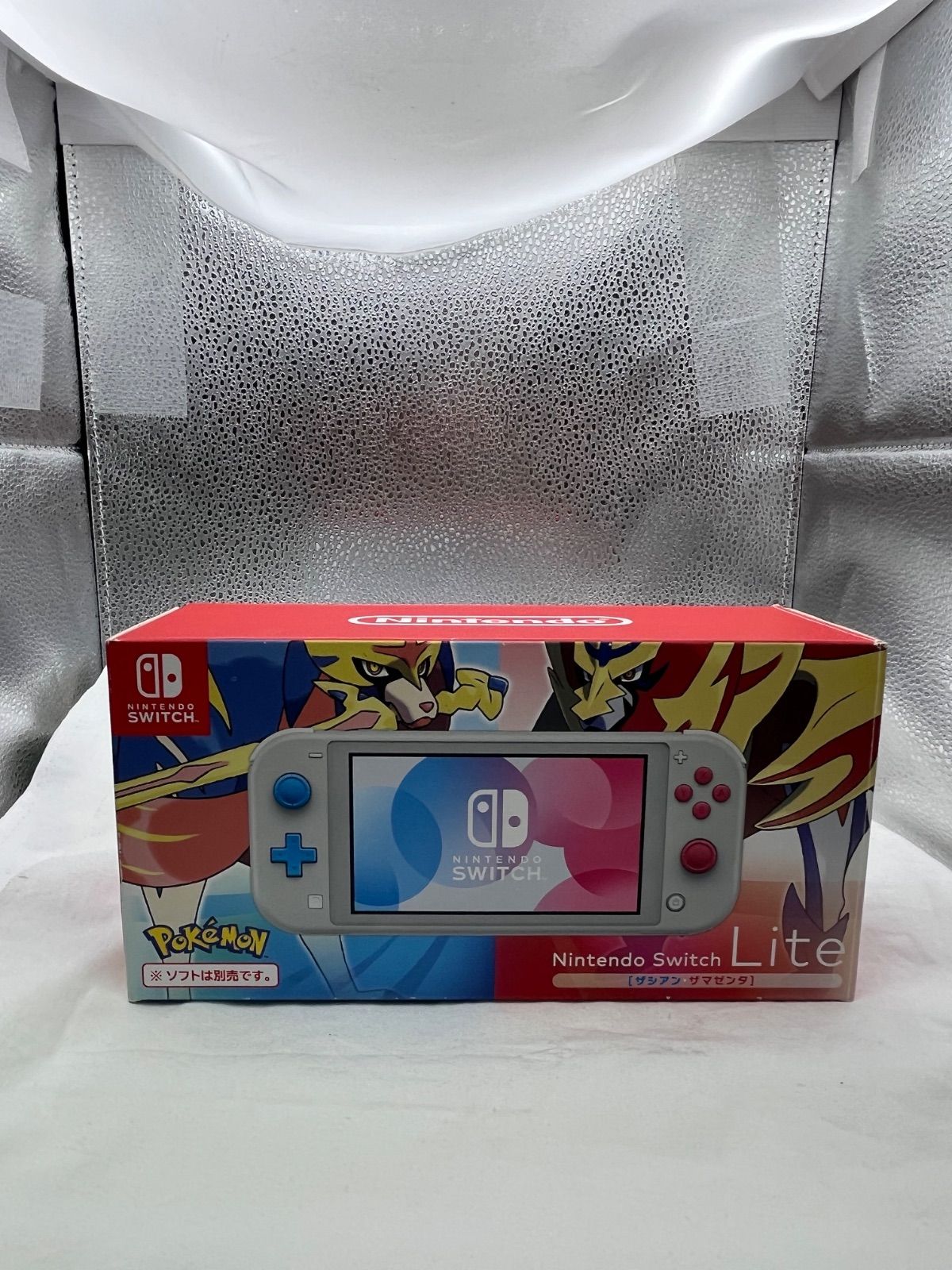 ▽Nintendo Switch Lite ザシアン ザマゼンタ 充電器欠品 HDH-S