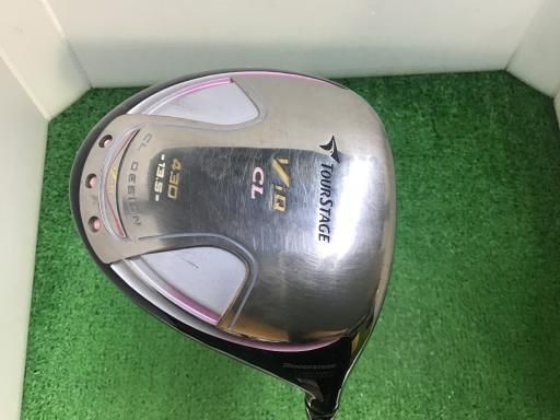 ブリヂストン TOURSTAGE ViQ CL 2008 12.5° クリスタルピンク ドライバー DR VD-30 フレックスL レディース 女性用 右利き 右用 Cランク ゴルフクラブ