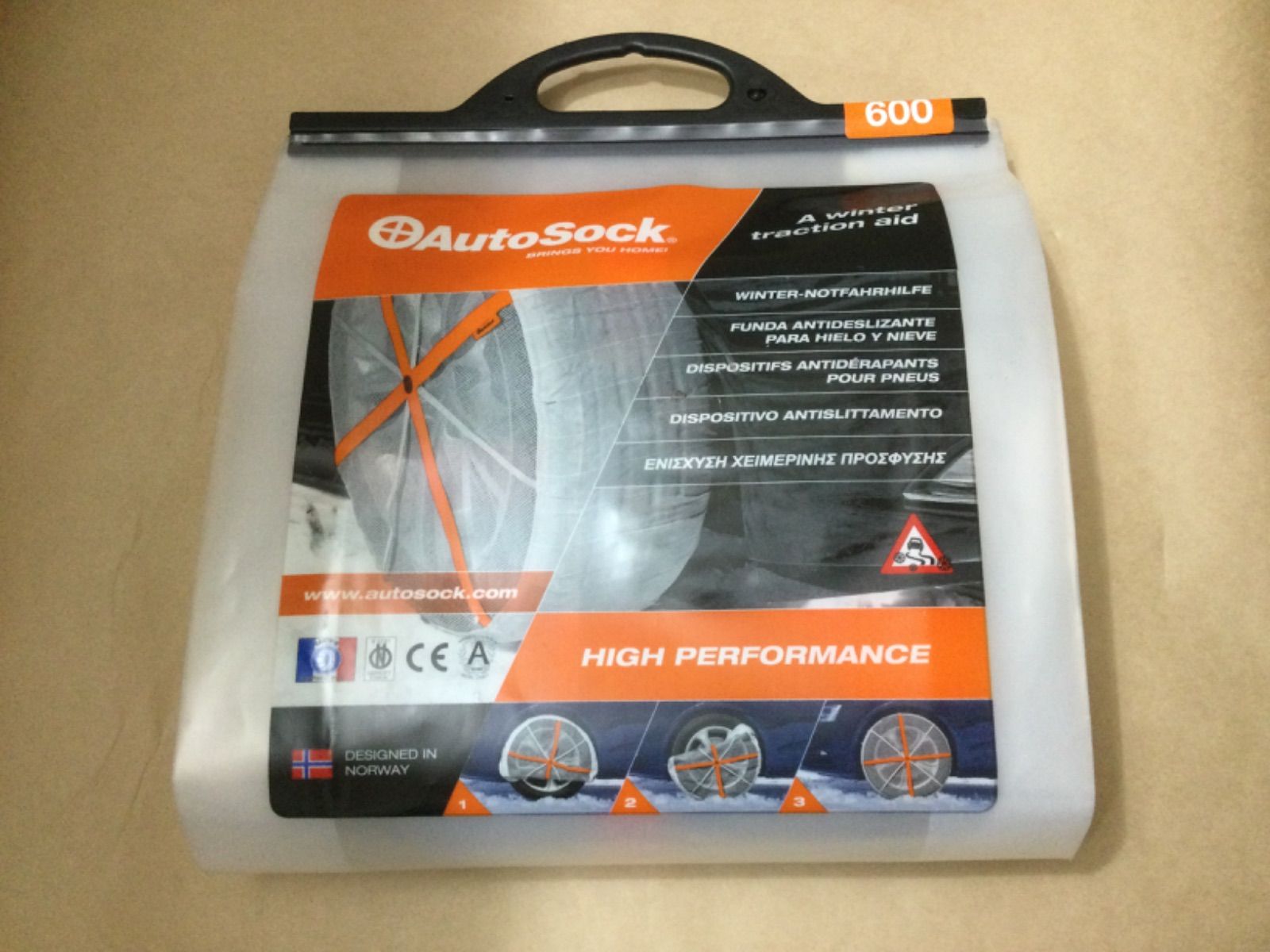 Auto Sock 600 布製タイヤチェーン オートソック