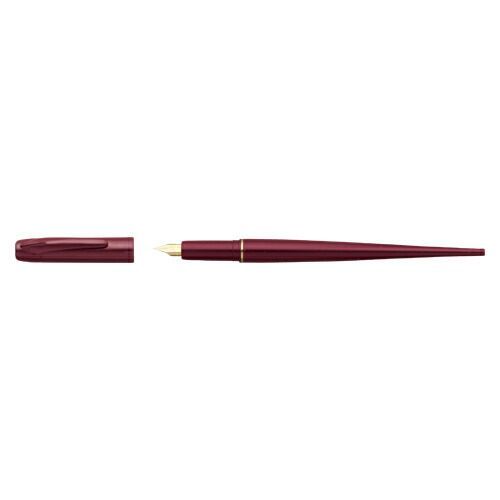 （まとめ） 万年筆 プラチナ万年筆 デスクペン レッド DPQ-700A#10 4977114110627 ●線幅：極細 1本【×20セット】