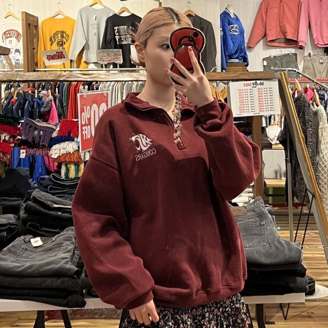 試着のみ　フレッドペリー　ハーフジップスウェット　M ブラック　黒 試着のみ フレッドペリー ハーフジップスウェット M ブラック 黒 試着