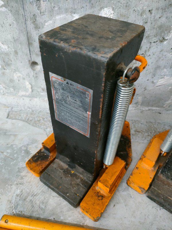 ◎メーカー不明 10t 爪付ジャッキ 2個セット 動作 済み FFCRYSTALESIA_COM