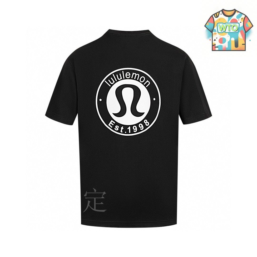 今日特価】Lulu lemon 2025ss レターロゴ限定プリント T シャツ