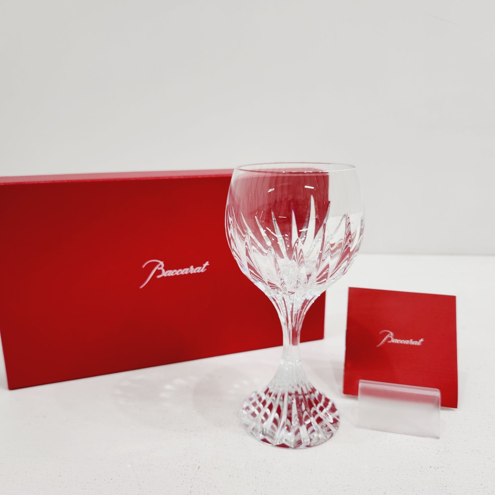 小牧店】Baccarat・バカラ/マッセナ ワイングラス グラス 小牧店】Baccarat・バカラ/マッセナ ワイングラス グラス