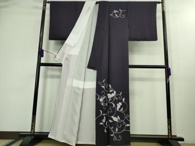 平和屋本店□極上 京都丸紅×牧瀬里穂 里穂のきもの 訪問着 刺繍