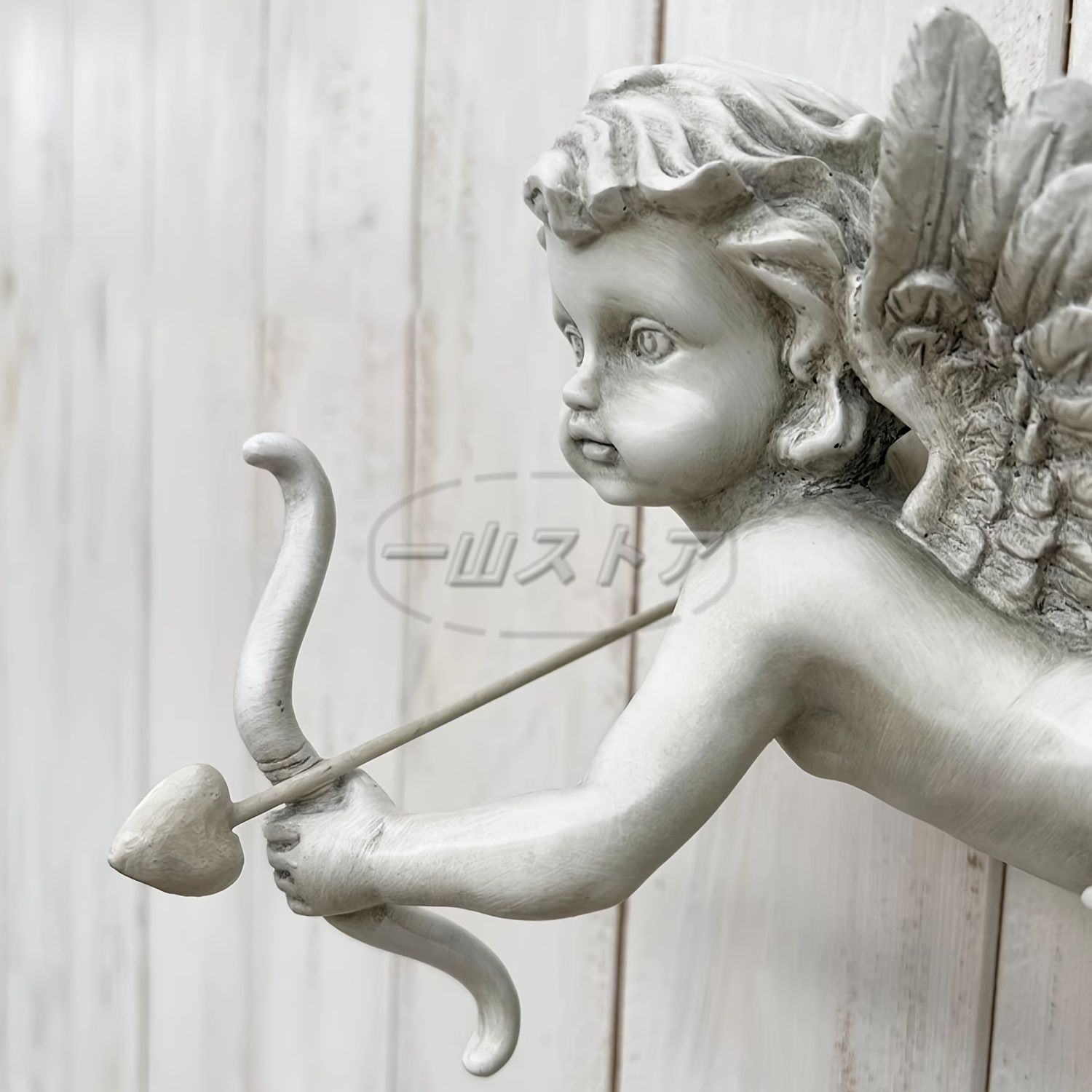 天使の彫刻 吊り下げ式オーナメント 新品・未使用】吊り下げ オブジェ ガーデンオーナメント 室内