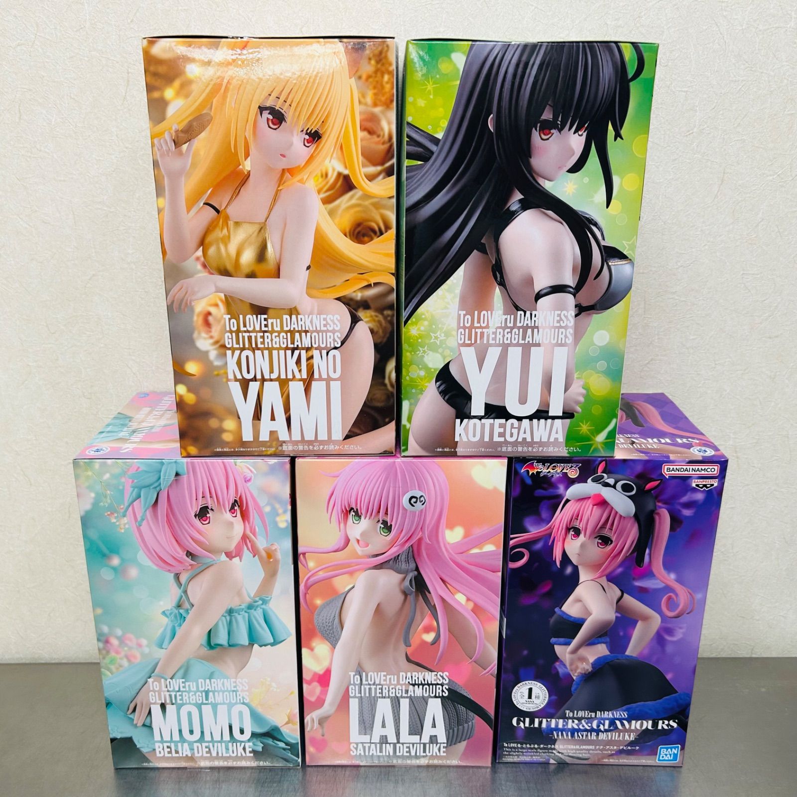 toLOVEる　フィギュア　まとめ売り　GLITTER&GLAMOROUS Amazon.co.jp: 金色の闇 フィギュア To LOVEる -とらぶる