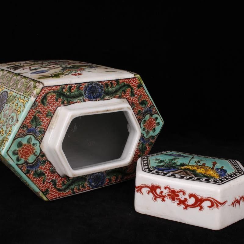 清康熙パステル博古紋茶壺 景徳鎮 陶磁器 装飾品 現代工芸品美術品 置物 清康熙パステル博古紋茶壺 景徳鎮 陶磁器 装飾品 現代工芸品美術