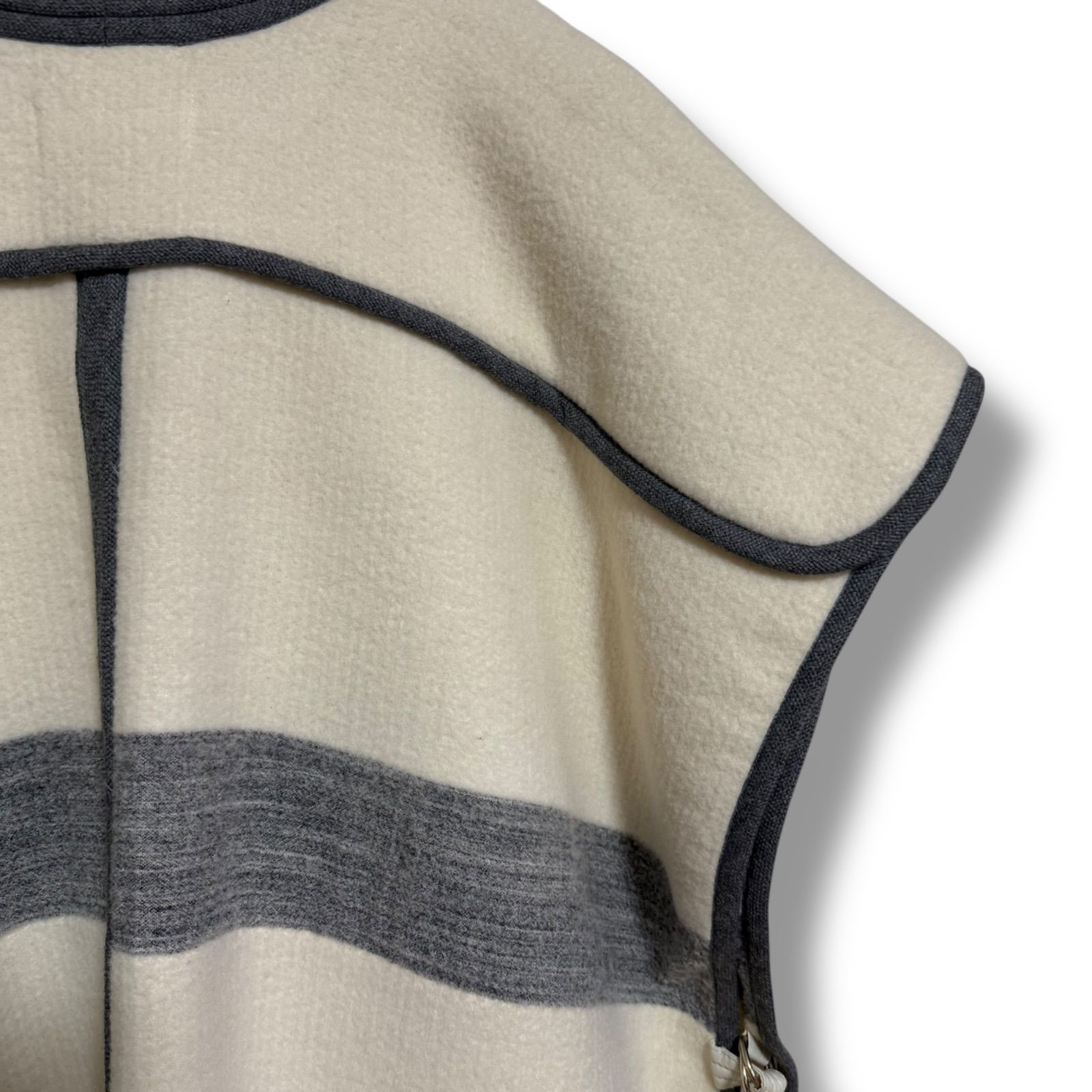 ストールマフラ―付き