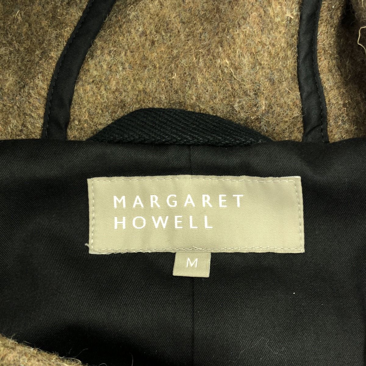 MARGARET HOWELL ダッフルコート FOX BROTHERS生地 中古・古着通販】MARGARET HOWELL (マーガレットハウエル) FOX