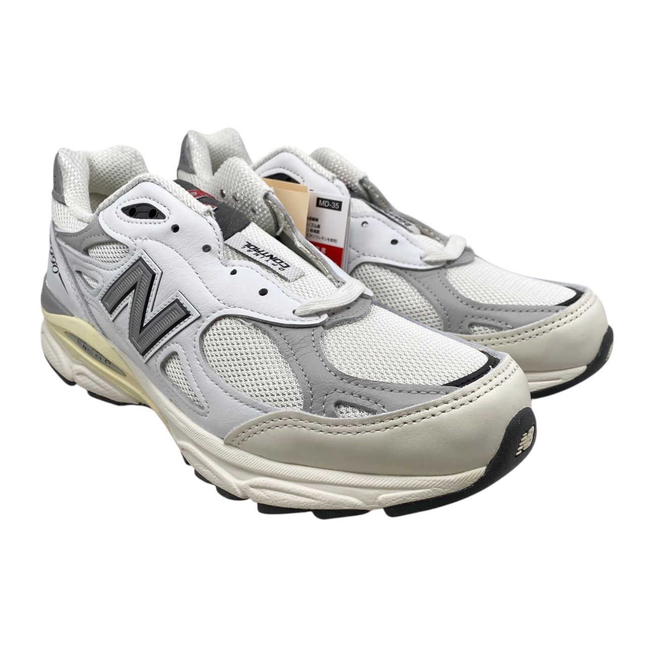 ☆EM0506 New Balance 990V3 シーソルト レインクラウド スニーカー