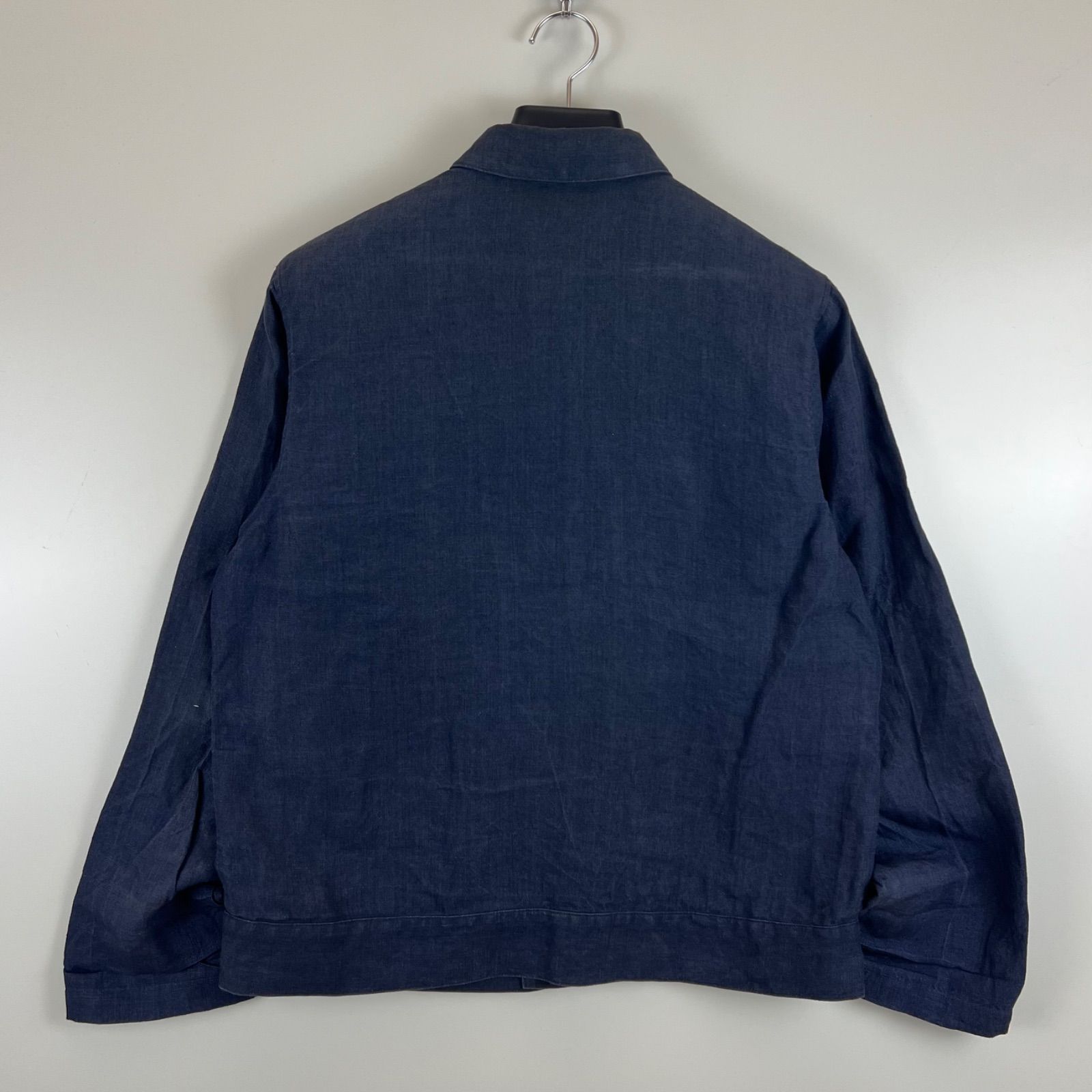 nest Robe CONFECT linen field jacket 3 navy ネストローブ 
