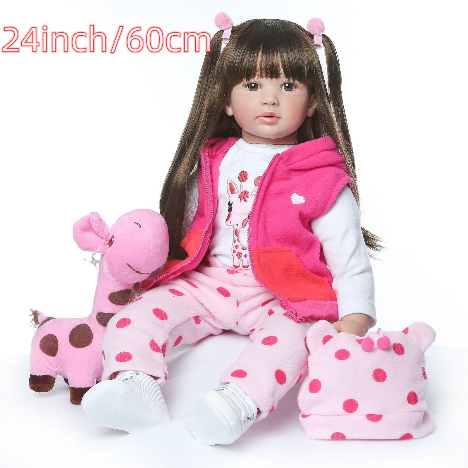 愛らしいリボーンドール 60cm ロングヘアのプリンセス - メルカリ