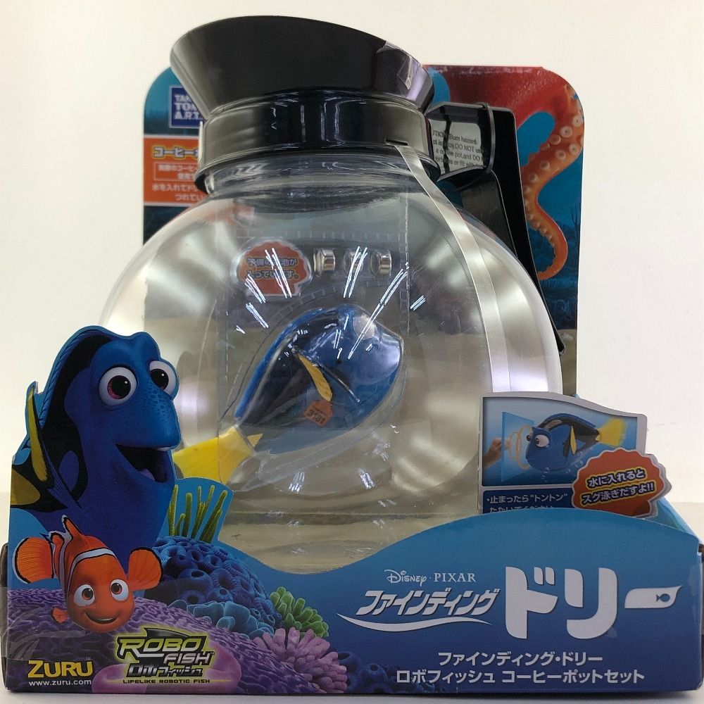 03w07648/【美品】タカラトミーアーツ ロボフィッシュ コーヒーポットセット 「ファインディングドリー」ディズニー - メルカリ