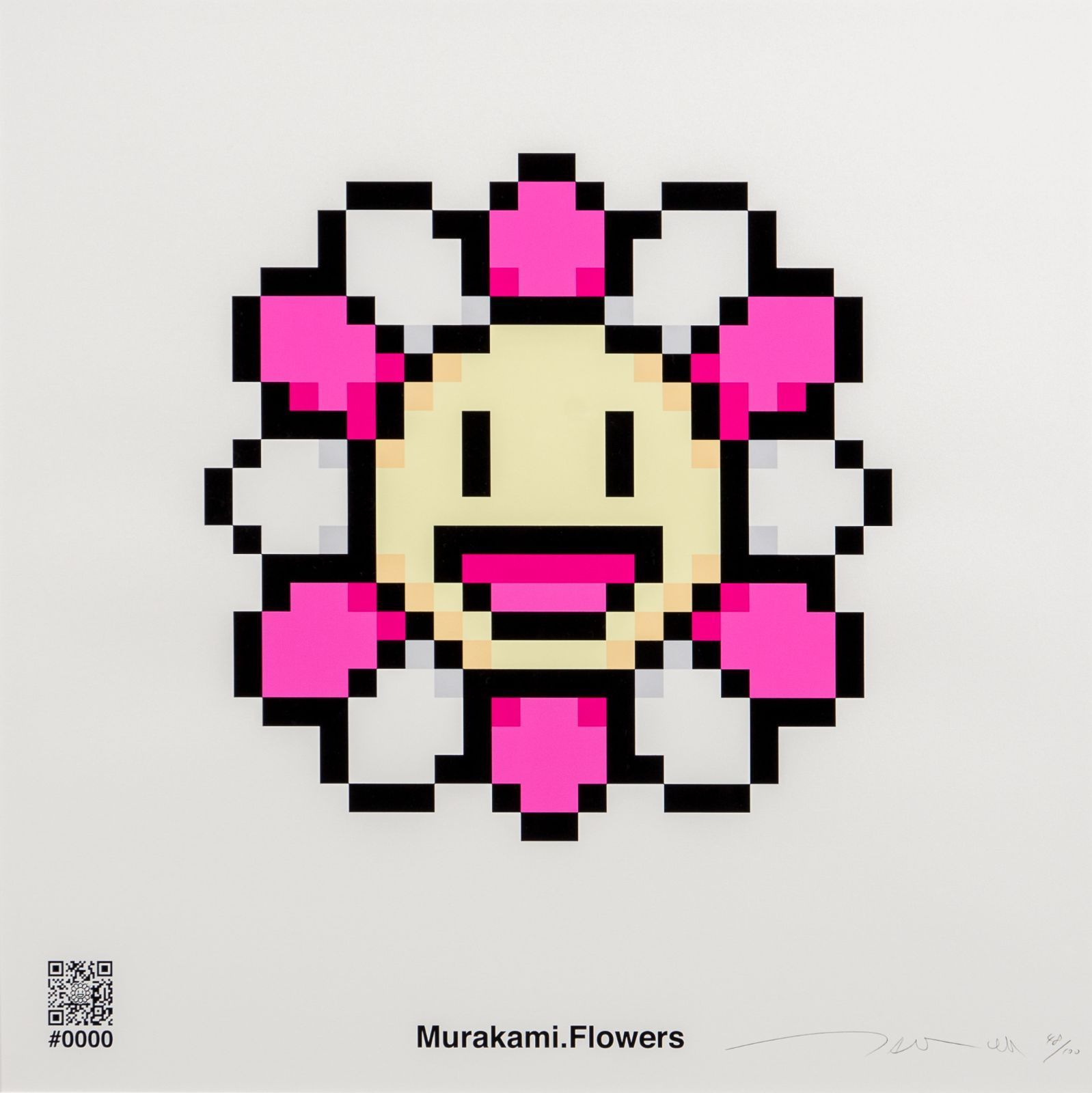 MEDICOM TOY -  村上隆 版画 Murakami.Flower #0000 村上隆 版画 Murakami.Flower #0000 - メルカリ