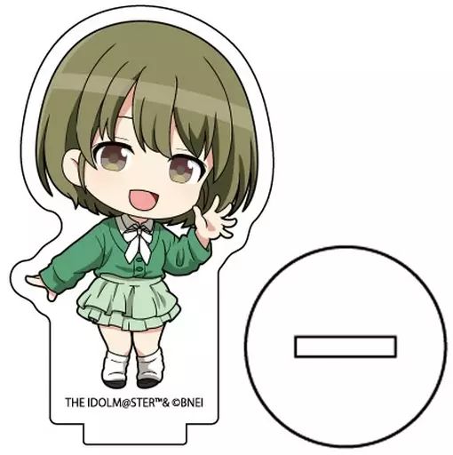 中古】アクリルスタンド・アクリルパネル 七草にちか(制服/右手挙げ