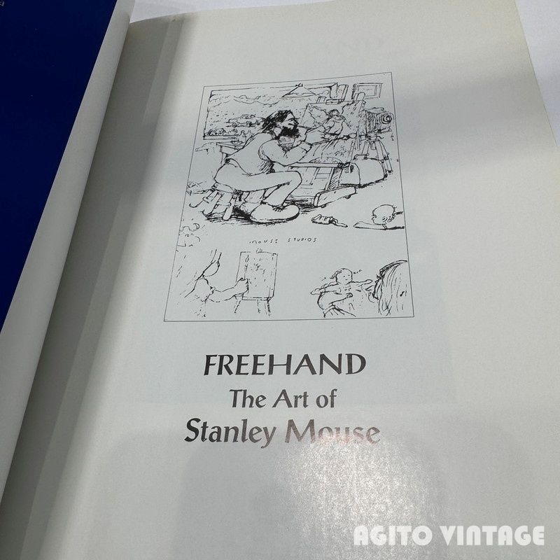 SLG BOOKS 90&#39;s FREEHAND THE ART OF STANLEY MOUSE アートブック 洋書 デザイン スタンレー・マウス 1993年 SLG BOOKS 90's FREEHAND THE ART OF STANLEY MOUSE アート