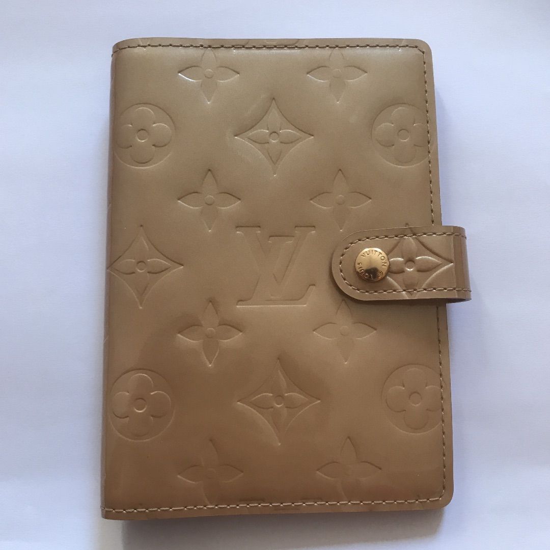 美品】LOUIS VUITTON モノグラムヴェルニ 手帳カバー 袋付/箱なし