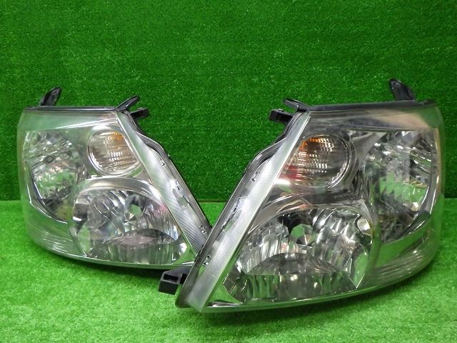 車 トヨタ AWH MNH 10/15 アルファード 前期 ヘッドライト左右 HID 58 