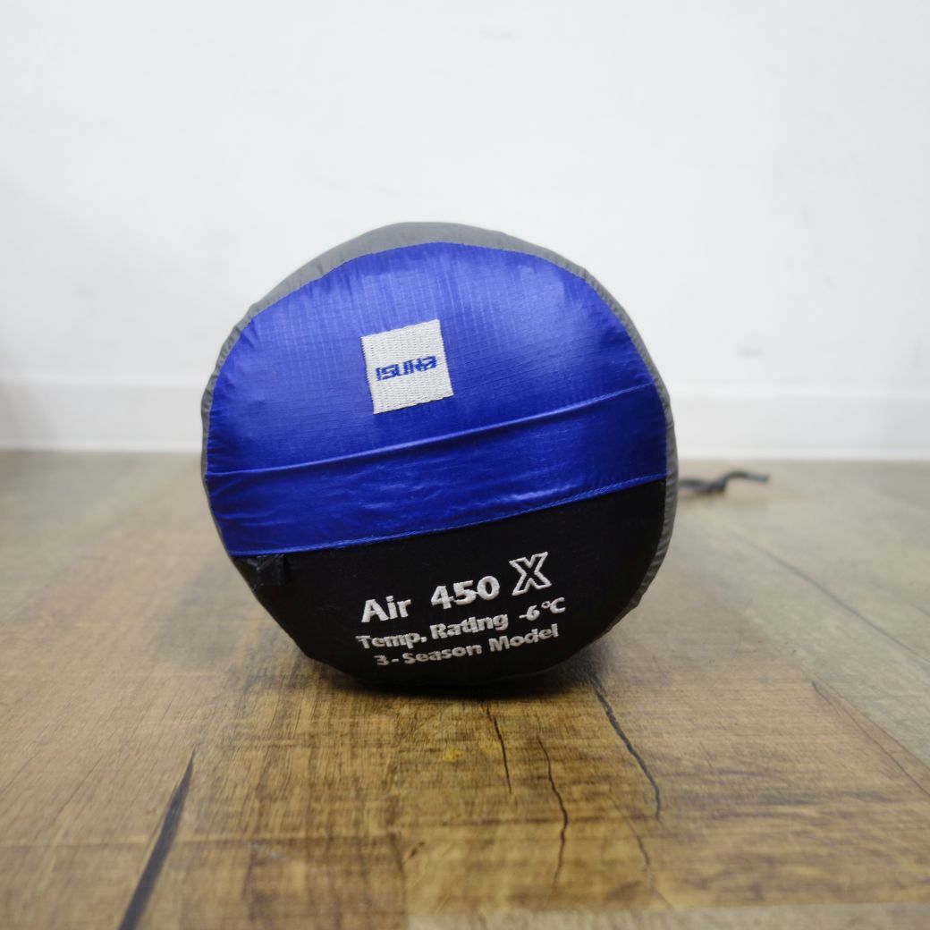 イスカ Air 450 X 寝袋 3シーズンモデル