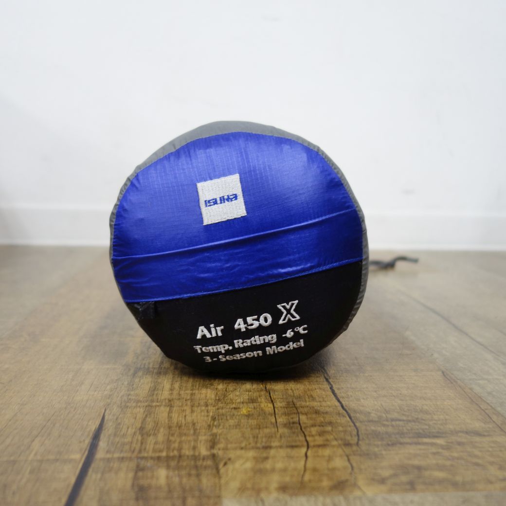 美品 イスカ ISUKA Air 450X エア ダウン シュラフ 寝袋 寝具 - メルカリ