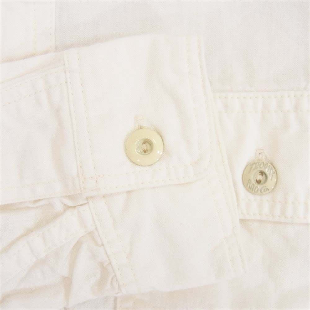 トロフィー クロージング TROPHY CLOTHING DELUXE SHIRTS ホワイト