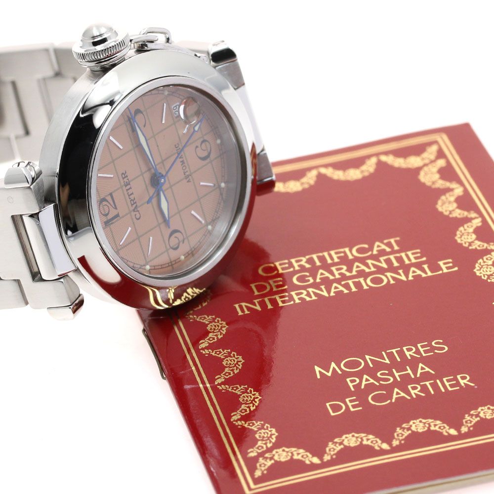 カルティエ CARTIER W31024M7 パシャC デイト 自動巻き ボーイズ