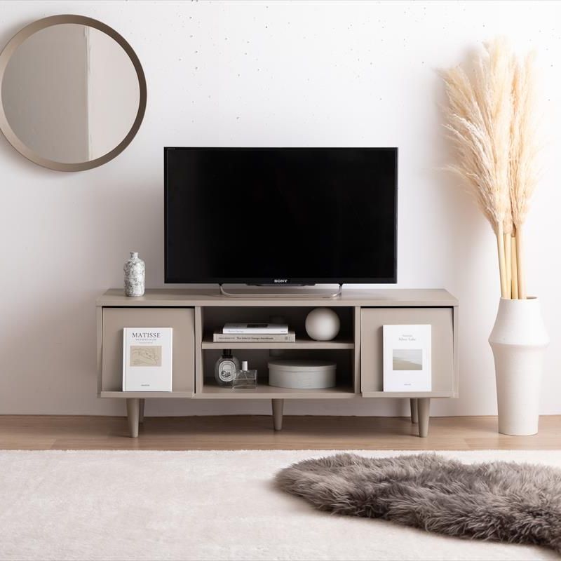 フラップ扉付 テレビ台 幅110cm テレビボード ローボード